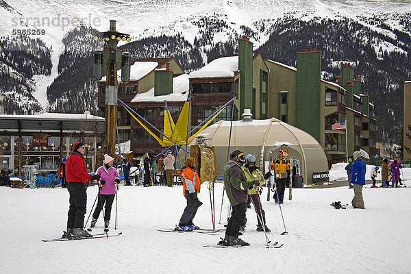 Kupfer-Mountain Ski Resort  Rocky Mountains  Colorado  USA  Nordamerika