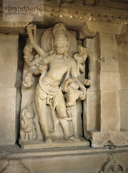Durga Tempel aus dem späten 7. Jahrhundert  in Aihole  Indien  Asien