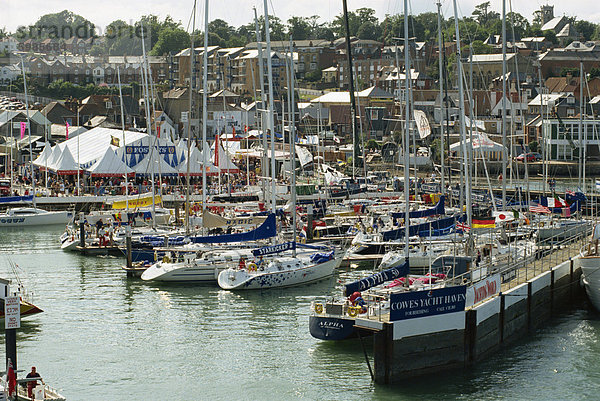 Cowes Week  Isle Of Wight  England  Vereinigtes Königreich  Europa