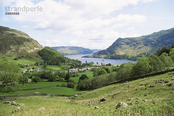 Ullswater  Lake District-Nationalpark  Cumbria  England  Vereinigtes Königreich  Europa