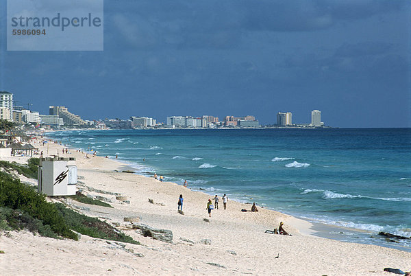 Hotel Bereich  Cancun  Yucatan  Mexiko  Nordamerika