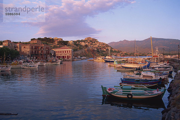 Hafen Europa Griechenland Griechische Inseln Lesbos