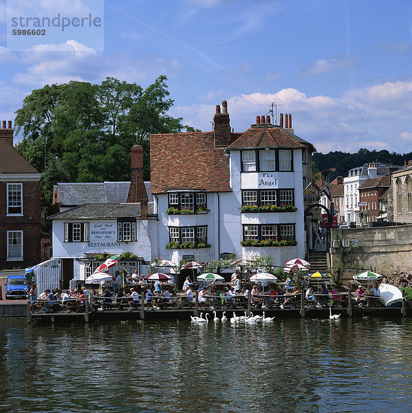 Die Angel Inn  Henley  Oxfordshire  England  Vereinigtes Königreich  Europa