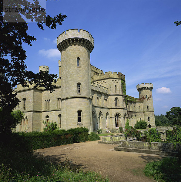 Eastnor Castle  Hereford und Worcester  England  Vereinigtes Königreich  Europa