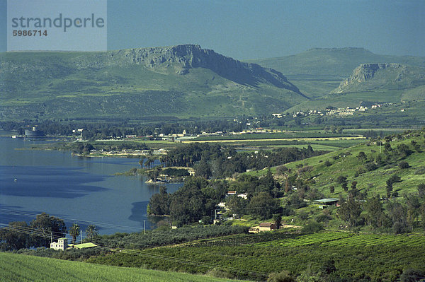 Naher Osten See Genezareth Israel