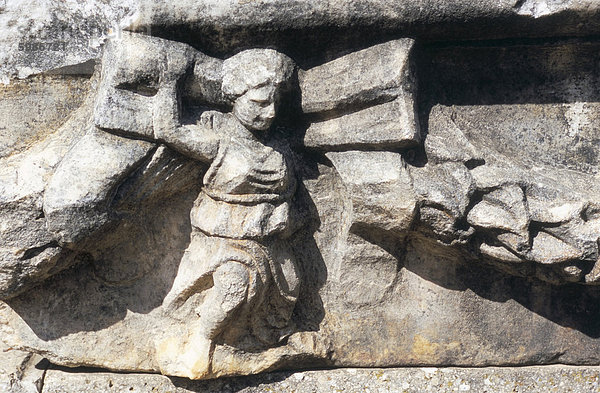 Detail der Stein schnitzen Aphrodisias  Anatolien  Türkei  Kleinasien  Asien