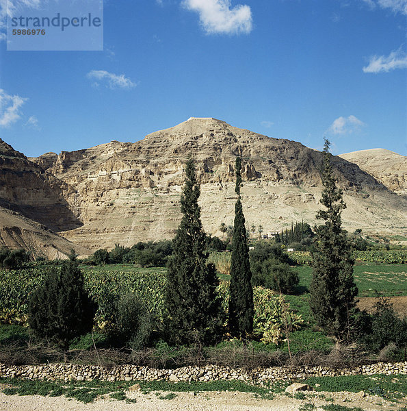 Berg der Versuchung  Jericho  Israel  Naher Osten