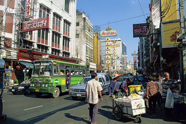 Chinatown  Bangkok  Thailand  Südostasien  Asien