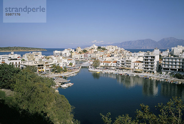 Agios Nikolaos (Agios Nikolaos)  Insel Kreta  griechische Inseln  Griechenland  Europa