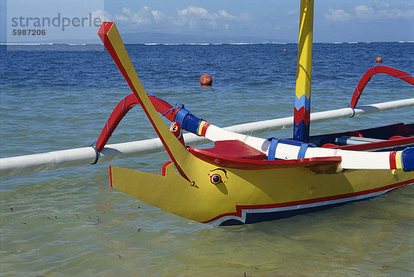 Sanur Beach außerhalb Bali Hyatt Hotel  Bali  Indonesien  Südostasien  Asien