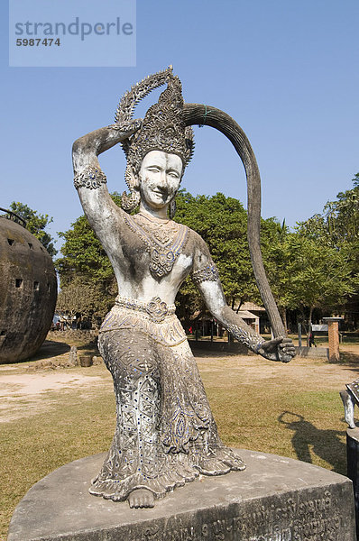 Buddha Park  Xieng Khuan  Vientiane  Laos  Indochina  Südostasien  Asien