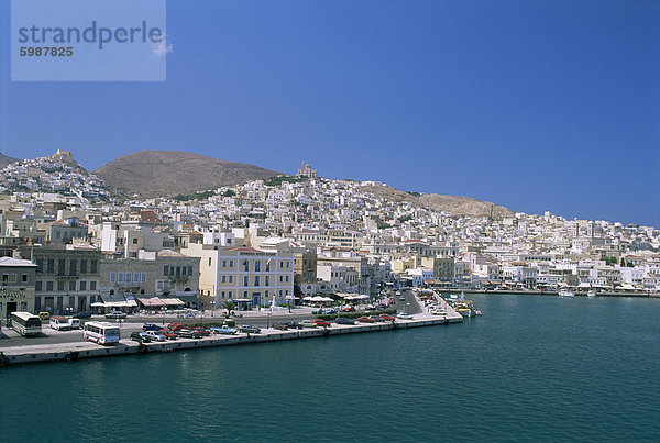 Ermoupoli  Insel Syros  Kykladen  Griechenland  Europa