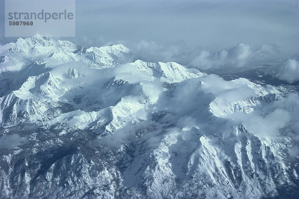 Luftbild von den Rocky Mountains in Colorado  Vereinigte Staaten von Amerika  Nordamerika