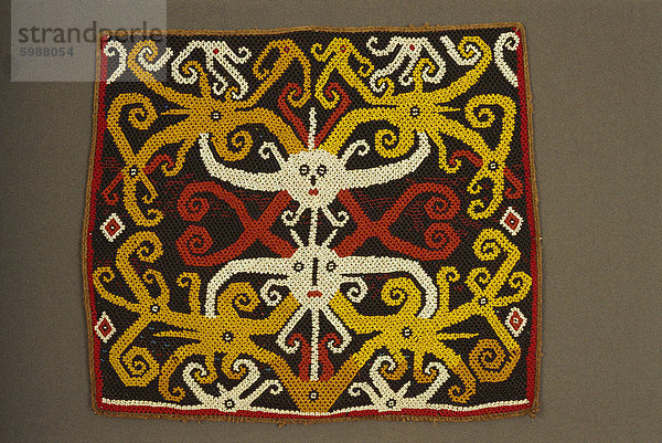 Kenyah Dayak Beadwork  Kuching  Sarawak  Malaysia  Südostasien  Asien