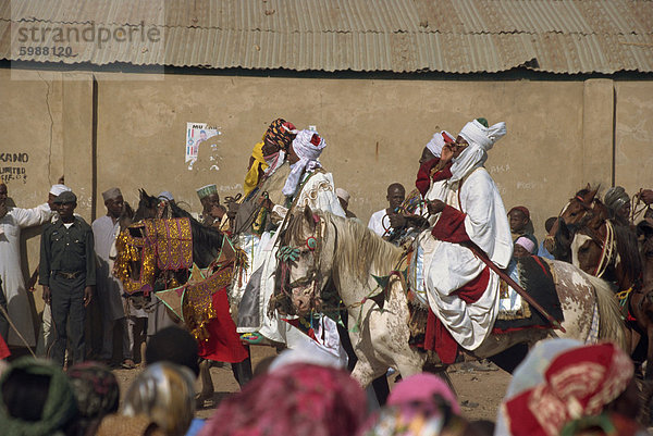 Dem Durbar Festival  Kano  Nigeria  Westafrika  Afrika