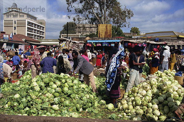 Markt  Arusha  Tansania  Ostafrika  Afrika