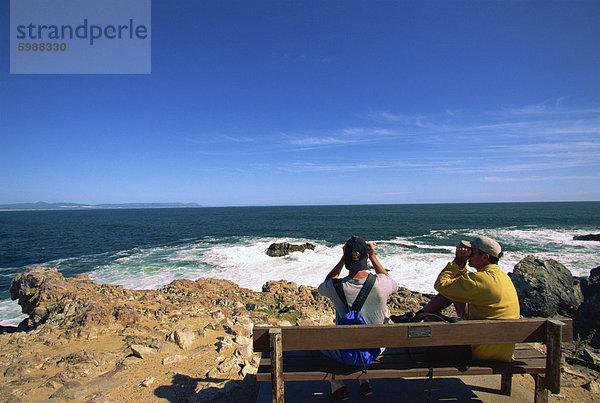 Castle Rock und Atlantischen Ozean  Südafrika  Afrika