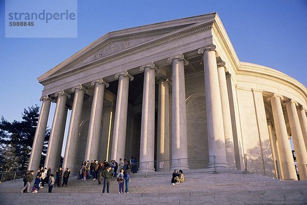 Jefferson Memorial  Washington D.C.  Vereinigte Staaten von Amerika  Nordamerika