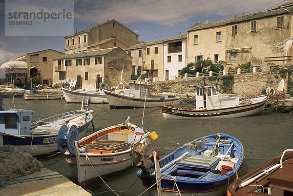 Der Hafen  Centauri Port  Korsika  Frankreich  Europa