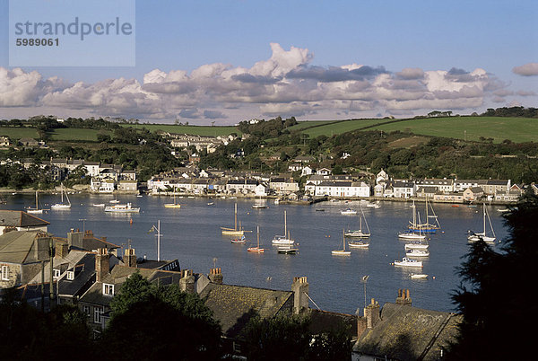 Falmouth Hafen  Cornwall  England  Vereinigtes Königreich  Europa