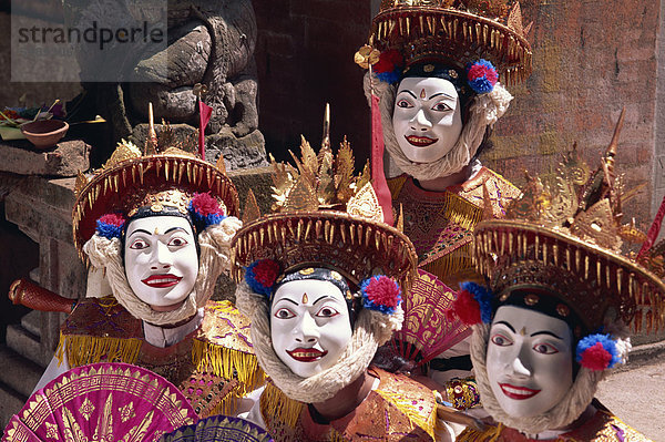 Sandaran Tänzer  Denpasar  Bali  Indonesien  Südostasien  Asien