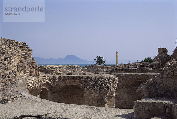 Antonine Bäder  Karthago  UNESCO World Heritage Site  Tunesien  Nordafrika  Afrika