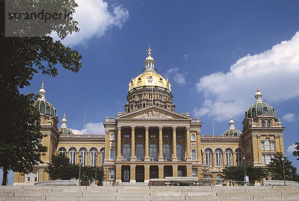 Iowa State Capitol  Des Moines  Iowa  Vereinigte Staaten von Amerika  Nordamerika