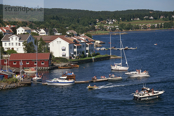 Lillesand  Riviera  Norwegen  Skandinavien  Europa