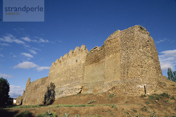 Römische Mauern  Mansilla de Las Mulas  Leon  Spanien  Europa