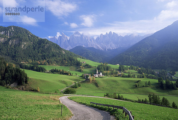 Val di Funes  Trentino-Südtirol  Dolomiten  Tirol  Italien  Europa