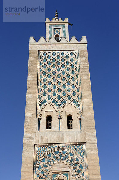 Die Medersa Moschee  Medina  Marrakesch  Marokko  Nordafrika  Afrika