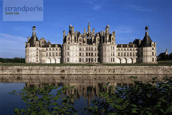 Château de Chambord  Loire-Tal  UNESCO-Weltkulturerbe  Loir-et-Cher  Centre  Frankreich  Europa