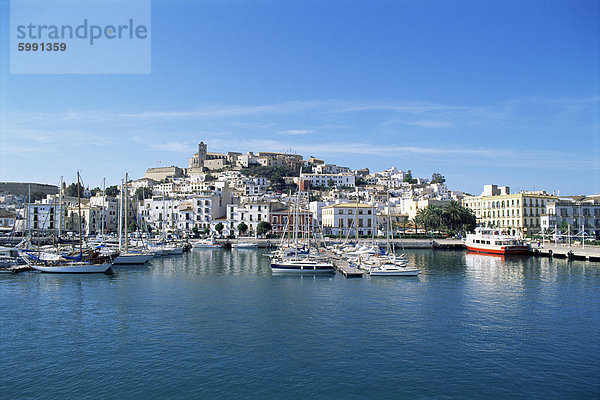 Dalt Vila  Eivissa  Ibiza  Balearen  Spanien  Mediterranean  Europa