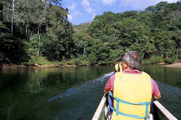 Fluss Río Chagres  Soberania Nationalpark  Panama  Mittelamerika