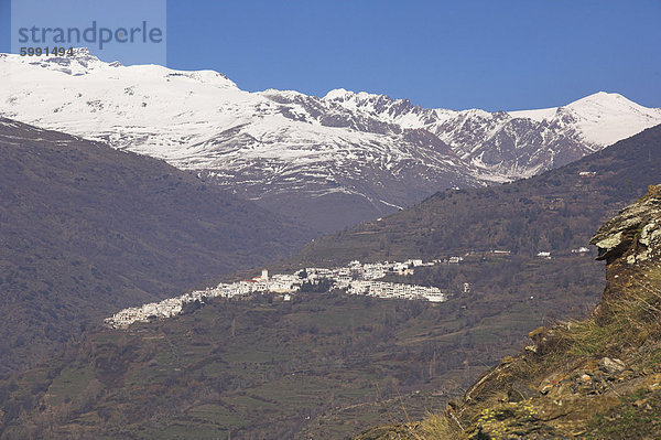 Capileira  Sierra Nevada  Andalusien  Spanien  Europa