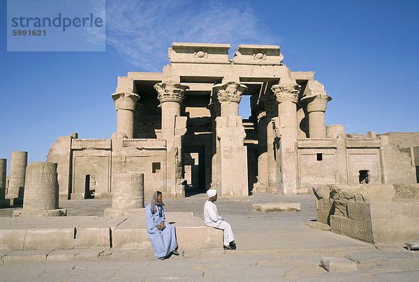 Der Tempel in Kom Ombo  Ägypten  Nordafrika  Afrika
