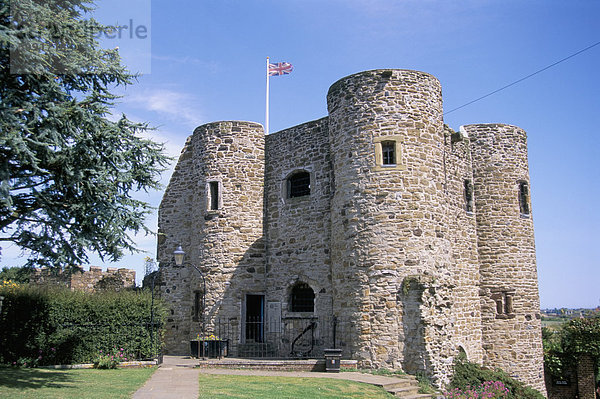 Roggen Schloss  Rye  Sussex  England  Vereinigtes Königreich  Europa