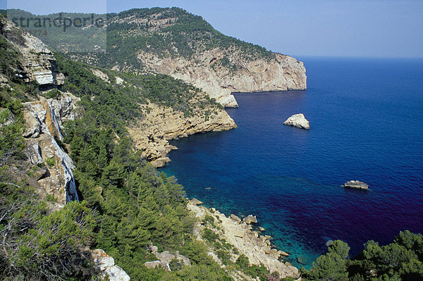 nahe Europa Insel Balearen Balearische Inseln Ibiza Spanien