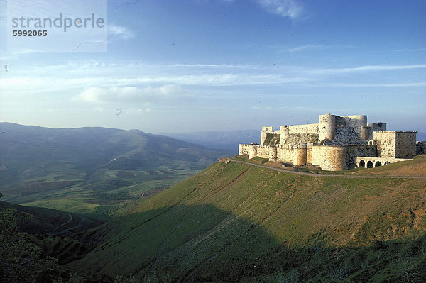 Krak des Chevaliers  Kreuzritter Schloss  Syrien  Naher Osten