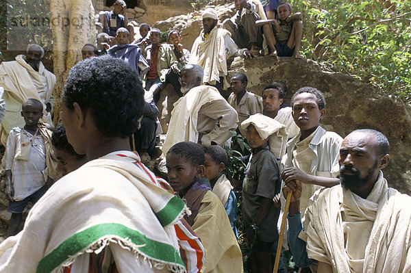 Abi Yohani Kloster  Tambien Region  Provinz Tigre  Äthiopien  Afrika