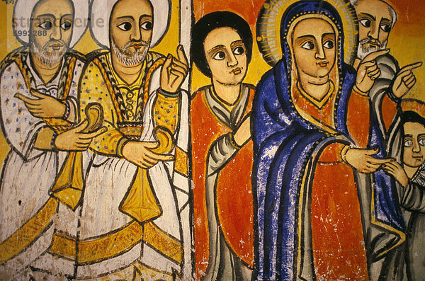 Ura Kedane Meheriet Kirche  Zege Halbinsel  Tanasee  Gonder Gebiet  Äthiopien  Afrika
