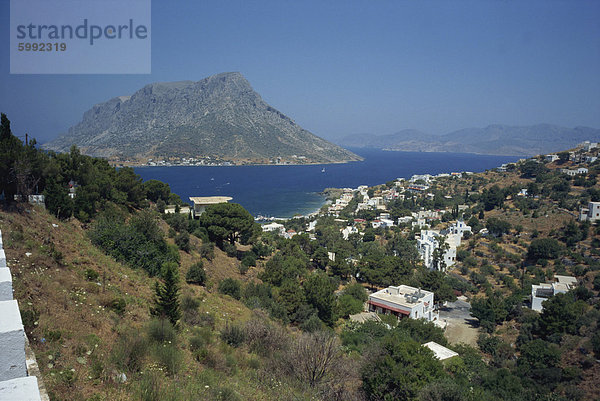 Europa Insel Bucht Dodekanes Griechenland Griechische Inseln Kalymnos