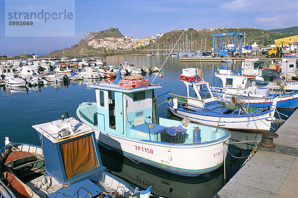 Castelsardo  Provinz Sassari  Insel Sardinien  Mittelmeer  Europa