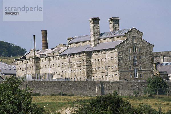 Dartmoor Gefängnis in Princetown  Devon  England  Vereinigtes Königreich  Europa