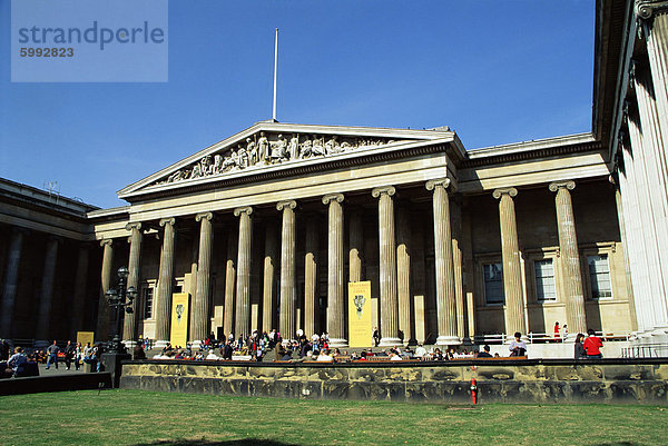 Britische Museum in Bloomsbury  London  England  Vereinigtes Königreich  Europa