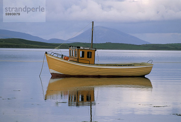 Clew Bay Halbinsel  Wesport Bereich  County Mayo  Connacht  Eire (Irland)  Europa