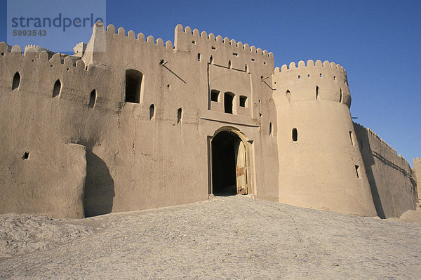 Torhaus  17. Jahrhundert Zitadelle  Arg-e Bam  Bam  UNESCO World Heritage Site  Iran  Naher Osten
