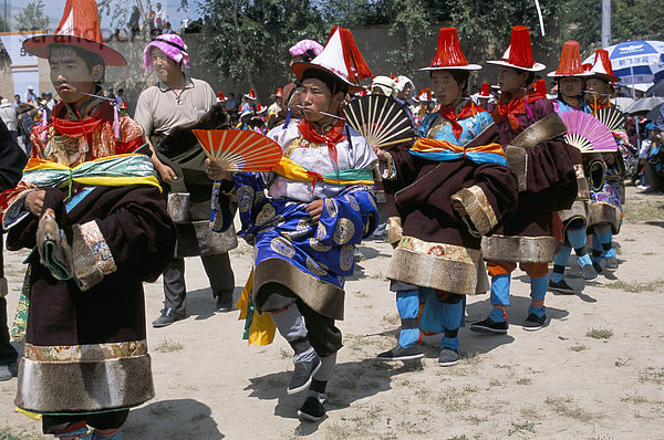 Religion Zeremonie Kleidung China Asien
