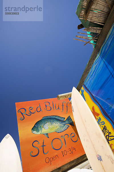 Red Bluff Store Schilder  Western Australia  Australien  Pazifik