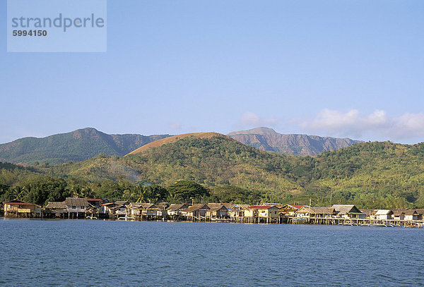 Dorf von Coron  Insel Busuanga  Calamian Inselgruppe  Palawan  Philippinen  Südostasien  Asien